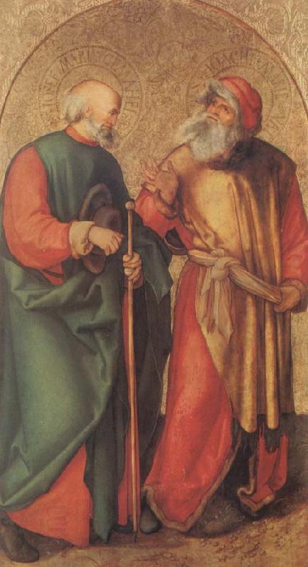 Albrecht Durer Sts.Joseph and Joachim